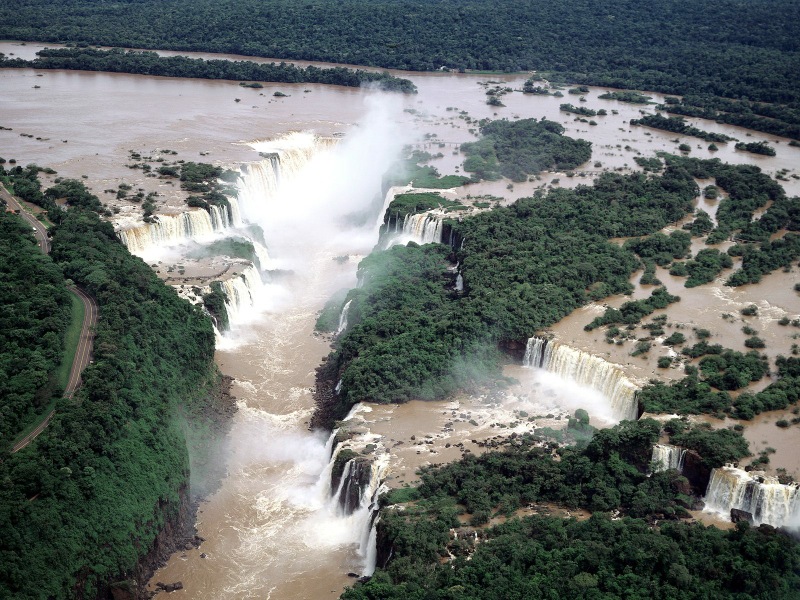 Iguassu Falls, Brazil and Argentina